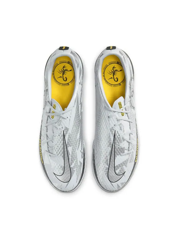 Кроссовки фантом gt академия скорпион tf Nike — изображение 2 из 4, серый/серебристый