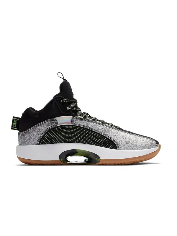 Кроссовки zion williamson x 35 pf Air Jordan — изображение 2 из 4, белый/черный