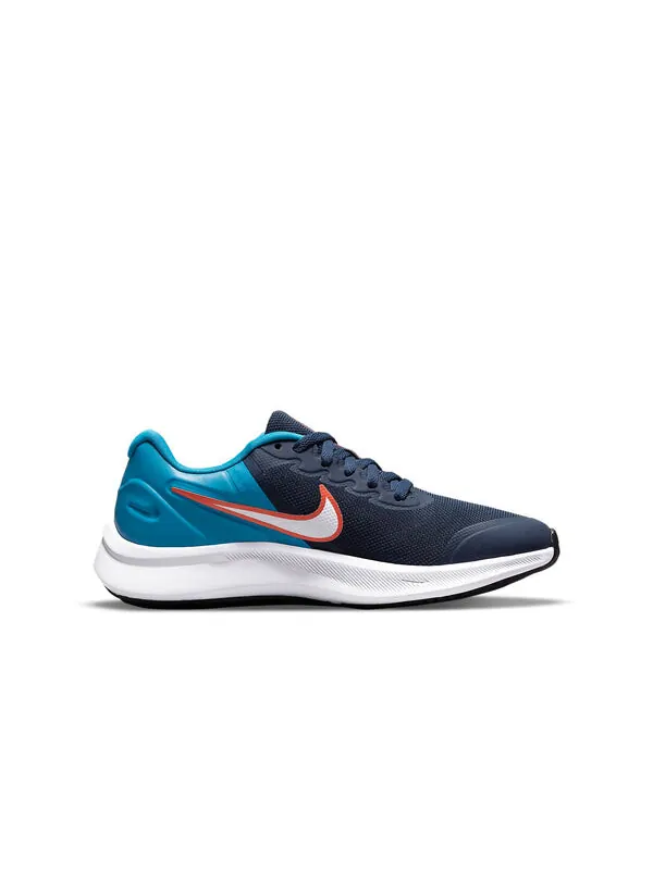 Кроссовки star runner 3 Nike — изображение 2 из 4, синий/оранжевый