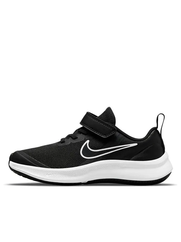 Кроссовки star runner 3 Nike — изображение 1 из 4, черный/белый