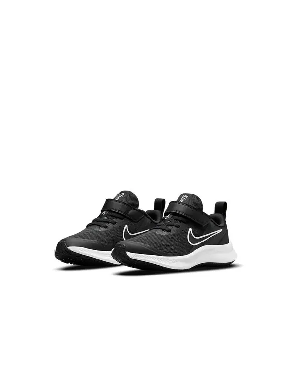 Кроссовки star runner 3 Nike — изображение 3 из 4, черный/белый
