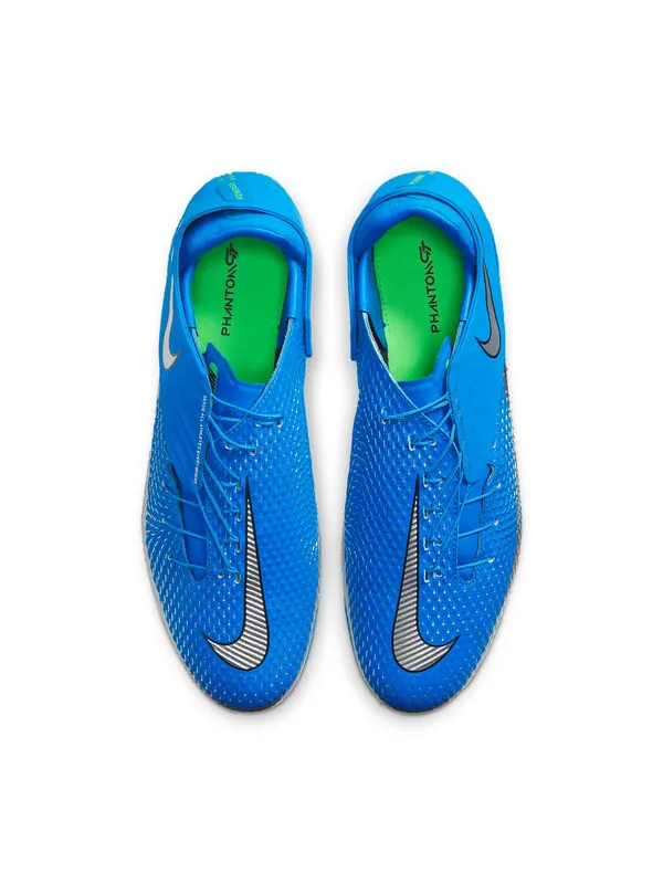 Кроссовки фантом gt академия flyease mg Nike — изображение 2 из 4, синий/серебристый