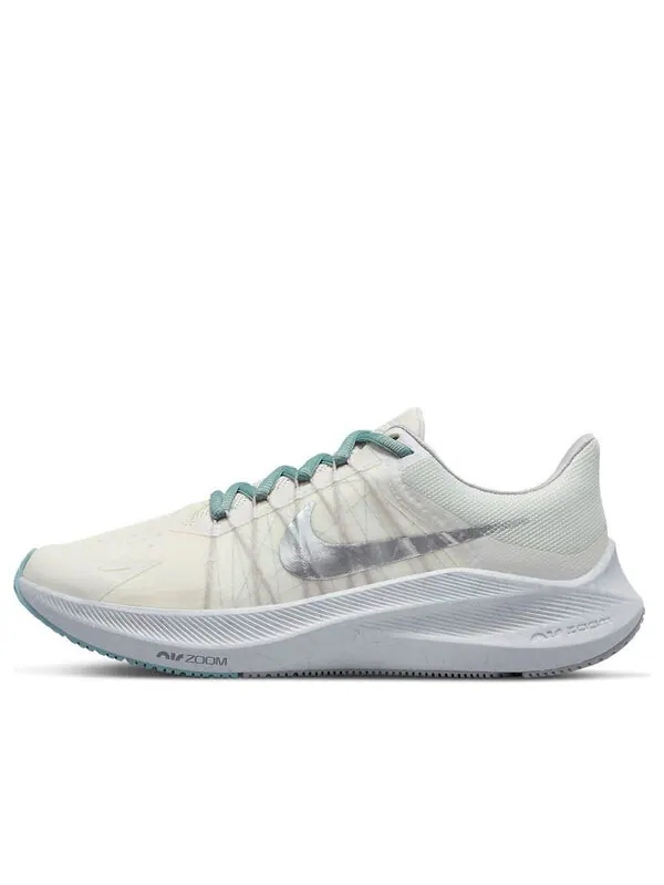 Кроссовки winflo 8 премиум Nike — изображение 1 из 4, белый/серебристый