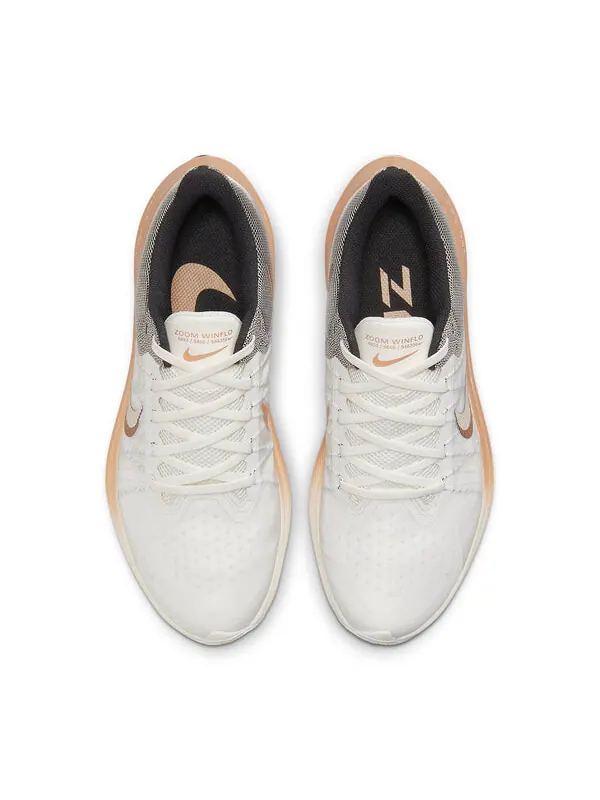 Кроссовки winflo 8 премиум Nike — изображение 4 из 4, серый/белый/золотистый