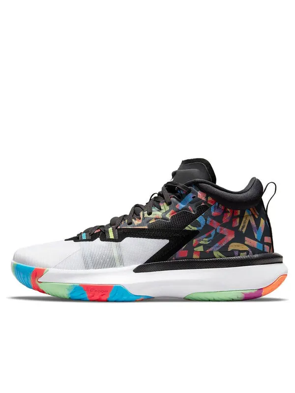 Кроссовки сион 1 пф Air Jordan — изображение 1 из 4, черный/яркий//белый