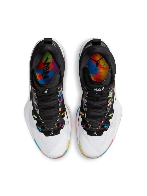 Кроссовки сион 1 пф Air Jordan — изображение 4 из 4, черный/яркий//белый