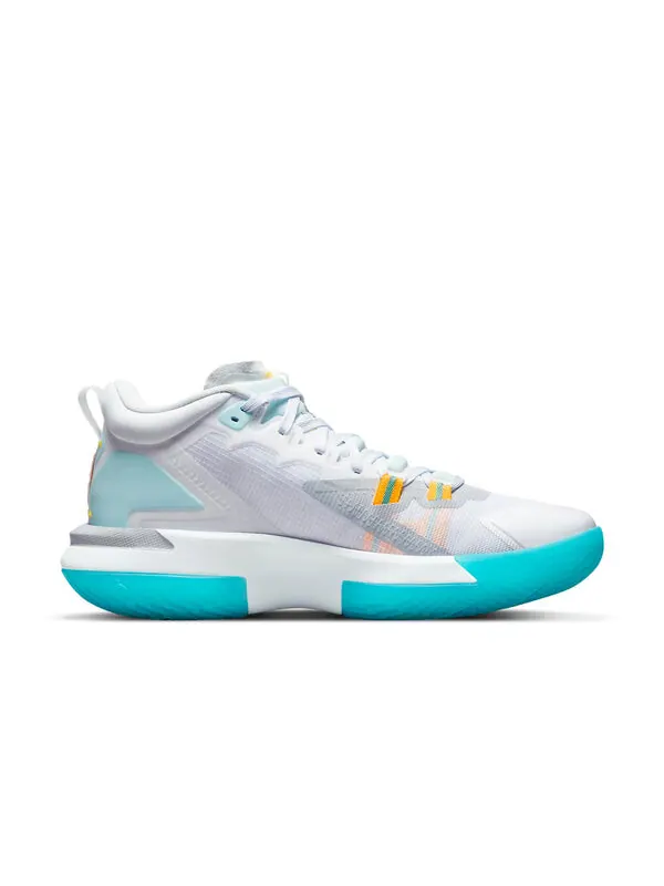 Кроссовки сион 1 пф Air Jordan — изображение 2 из 4, белый/синий