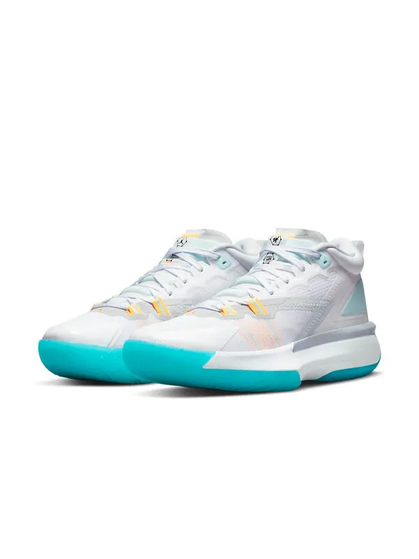 Кроссовки сион 1 пф Air Jordan — изображение 3 из 4, белый/синий
