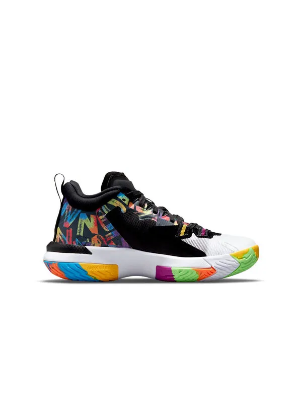 Кроссовки сион 1 Air Jordan — изображение 2 из 4, черный/яркий//белый