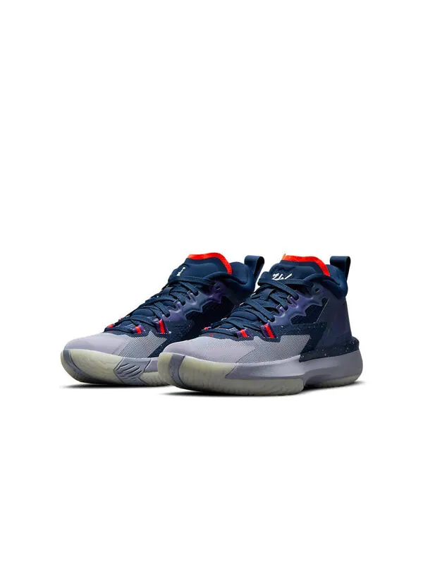 Кроссовки сион 1 Air Jordan — изображение 3 из 4, белый/фиолетовый/синий