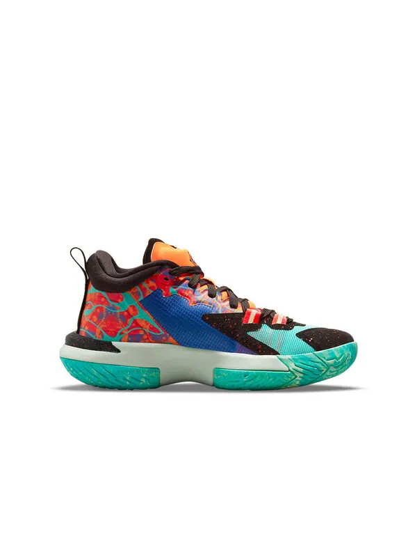 Кроссовки сион 1 Air Jordan — изображение 2 из 4, синий/черный/оранжевый