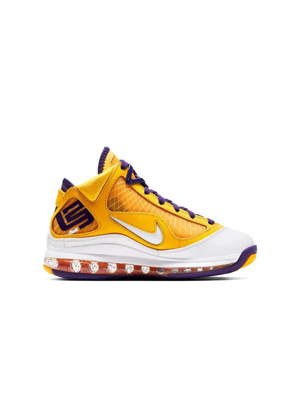 Кроссовки lebron 7 qs Nike — изображение 2 из 4, желтый