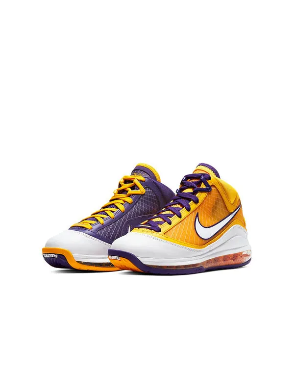 Кроссовки lebron 7 qs Nike — изображение 3 из 4, желтый
