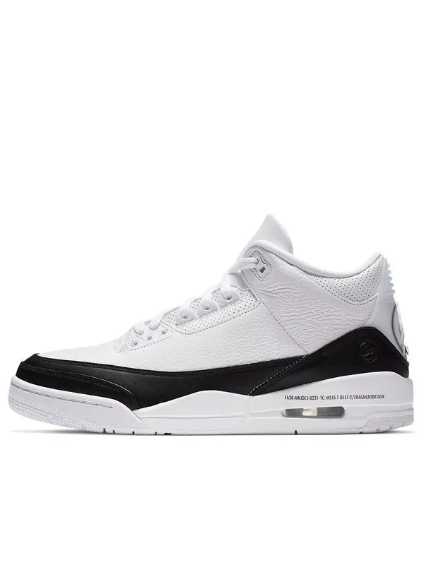 Фрагмент кроссовок дизайн x 3 ретро sp Air Jordan — изображение 1 из 4, белый/черный