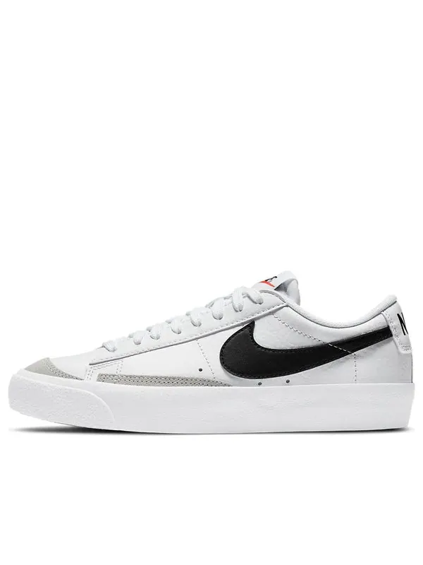 Кроссовки blazer low '77 'white black' Nike — изображение 1 из 4, черный/белый/серый