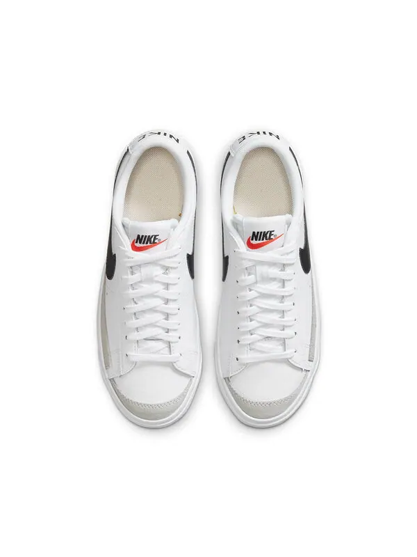 Кроссовки blazer low '77 'white black' Nike — изображение 4 из 4, черный/белый/серый