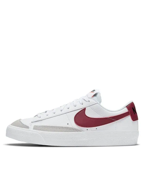 Кроссовки blazer low '77 'white team red' Nike — изображение 1 из 4, белый/красный