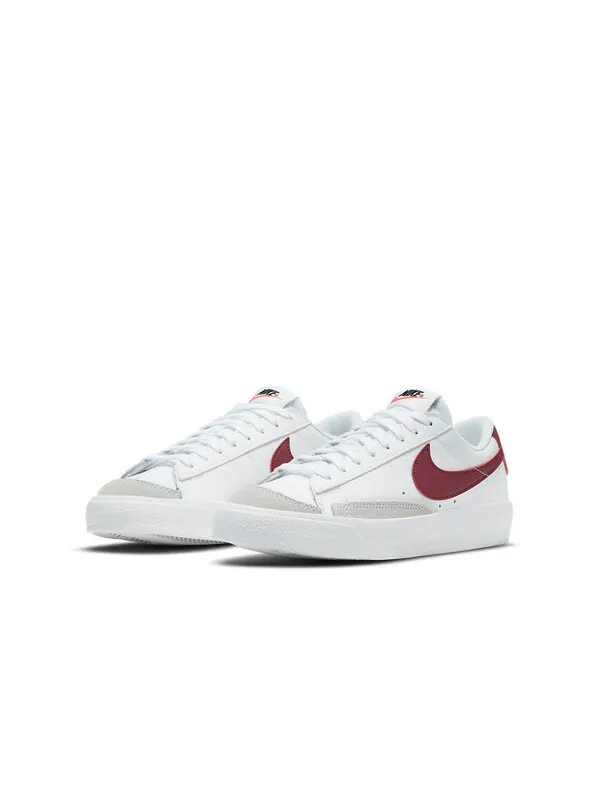 Кроссовки blazer low '77 'white team red' Nike — изображение 3 из 4, белый/красный