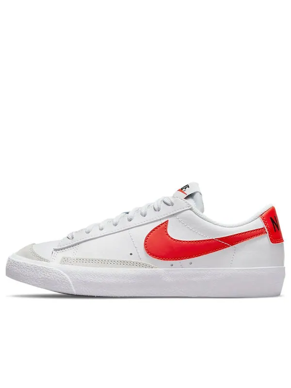 Кроссовки blazer low '77 'white team orange' Nike — изображение 1 из 4, белый/красный