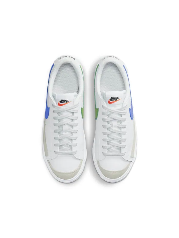 Кроссовки blazer low '77 'white chlorophyll medium blue' Nike — изображение 4 из 4