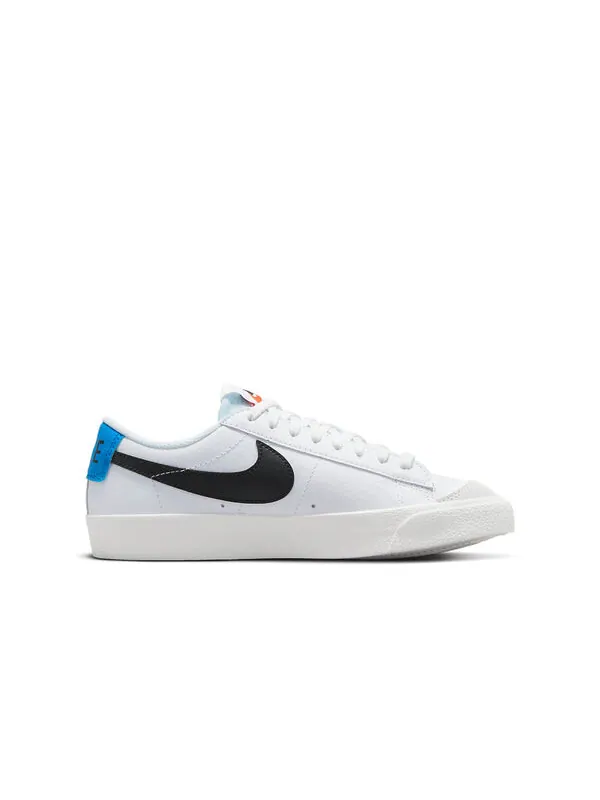Кроссовки blazer low '77 'white light photo blue' Nike — изображение 2 из 4, белый/черный/синий
