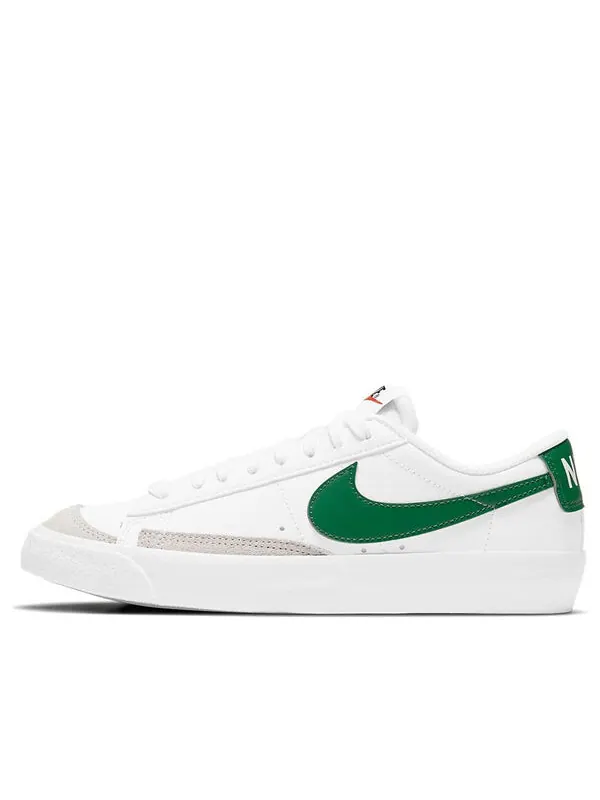Кроссовки blazer low '77 'white pine green' Nike — изображение 1 из 4, белый/зеленый