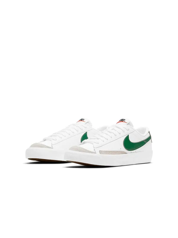 Кроссовки blazer low '77 'white pine green' Nike — изображение 3 из 4, белый/зеленый