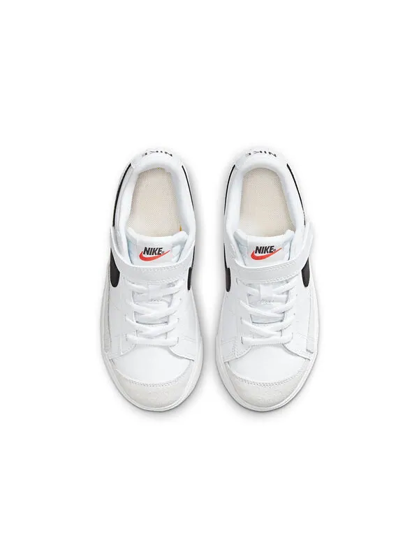 Кроссовки blazer low '77 'white black' Nike — изображение 4 из 4, серый/белый/синий