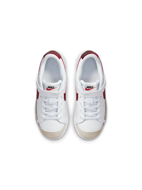 Кроссовки blazer low '77 'white team red' Nike — изображение 4 из 4, белый/красный