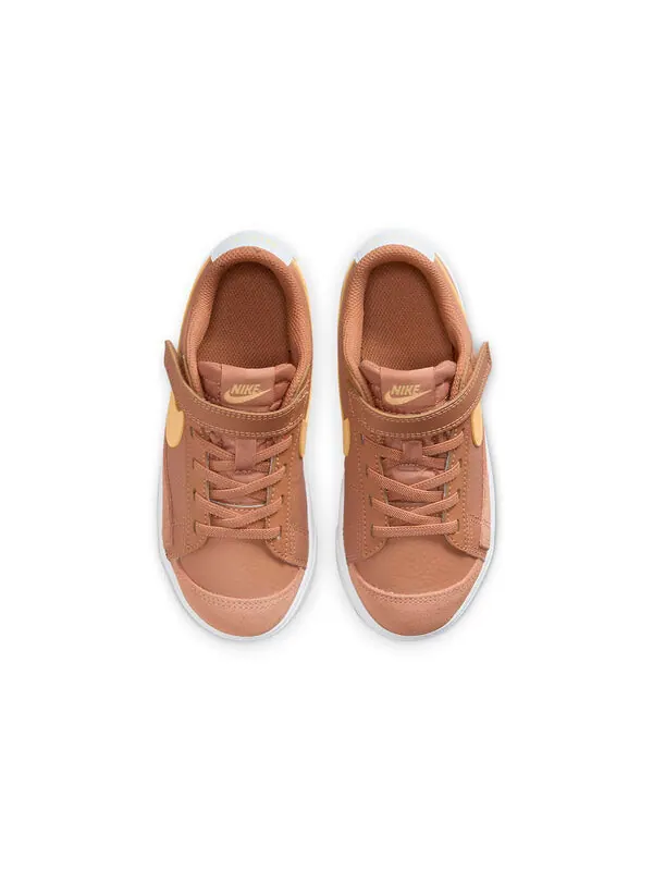 Кроссовки блейзер низкий Nike — изображение 3 из 4, коричневый/серый/белый