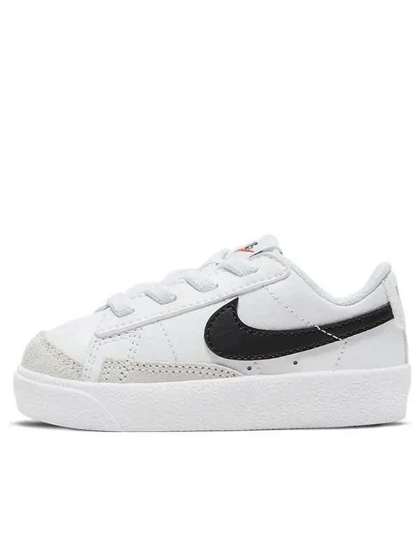 Кроссовки blazer low '77 'white black' Nike — изображение 1 из 4, белый/черный