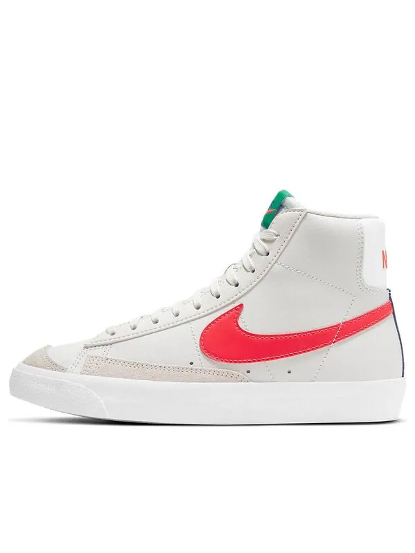 Кроссовки blazer mid '77 'platinum tint bright crimson' Nike — изображение 1 из 4