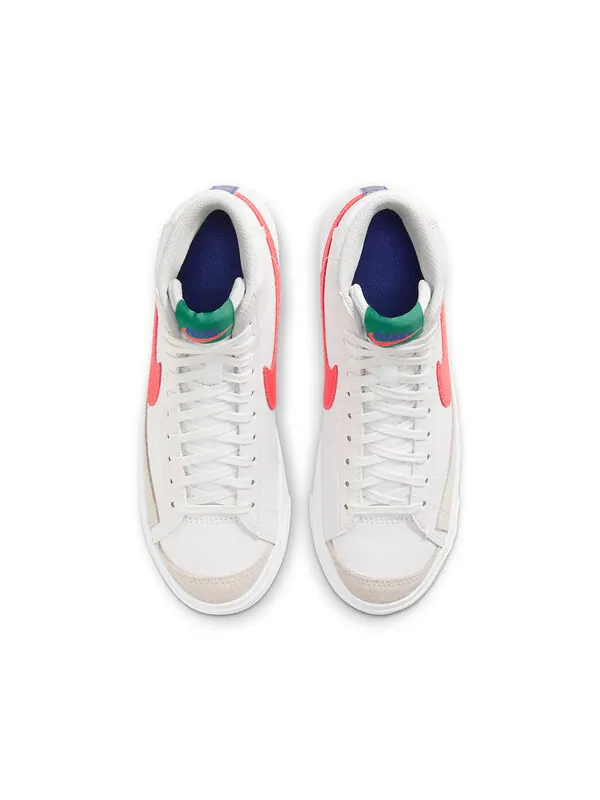 Кроссовки blazer mid '77 'platinum tint bright crimson' Nike — изображение 4 из 4