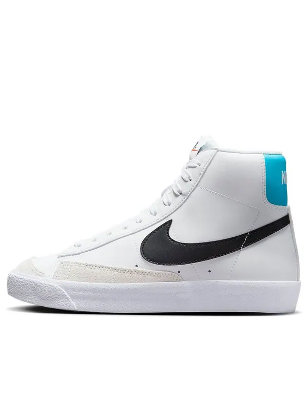 Кроссовки блейзер середина 77 Nike — изображение 1 из 4, белый/черный/синий