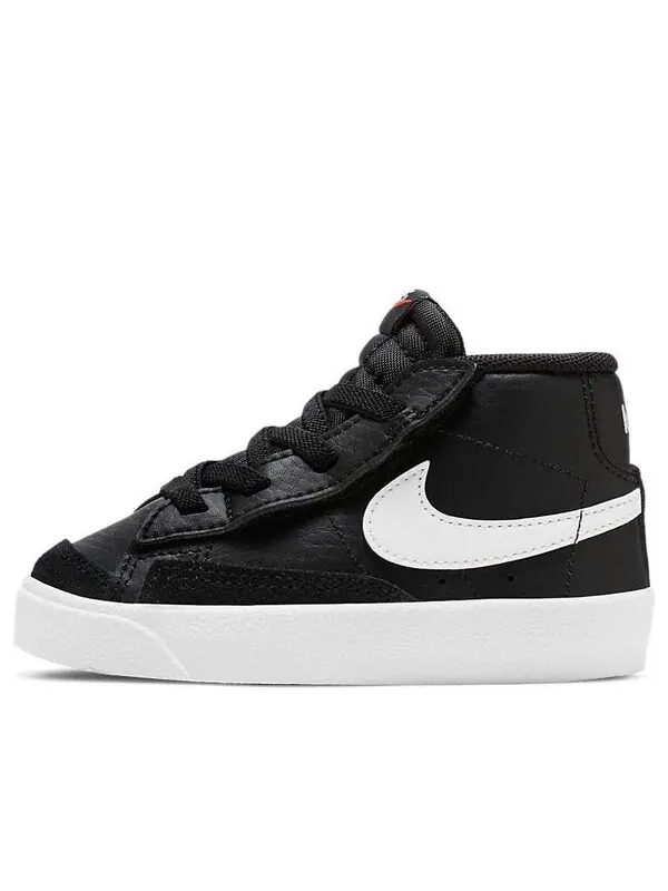 Кроссовки blazer mid '77 'black suede' Nike — изображение 1 из 4, черный