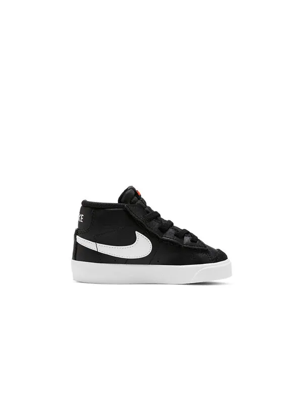 Кроссовки blazer mid '77 'black suede' Nike — изображение 2 из 4, черный