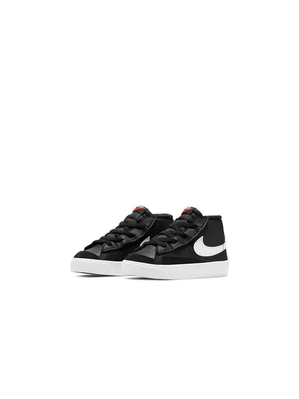 Кроссовки blazer mid '77 'black suede' Nike — изображение 3 из 4, черный