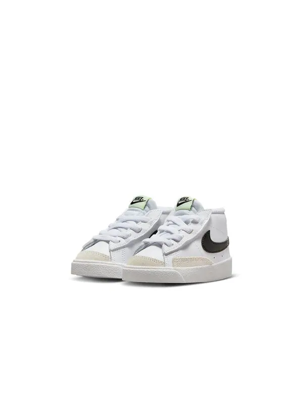 Кроссовки blazer mid '77 'white black volt' Nike — изображение 3 из 4, белый, серый, зеленый