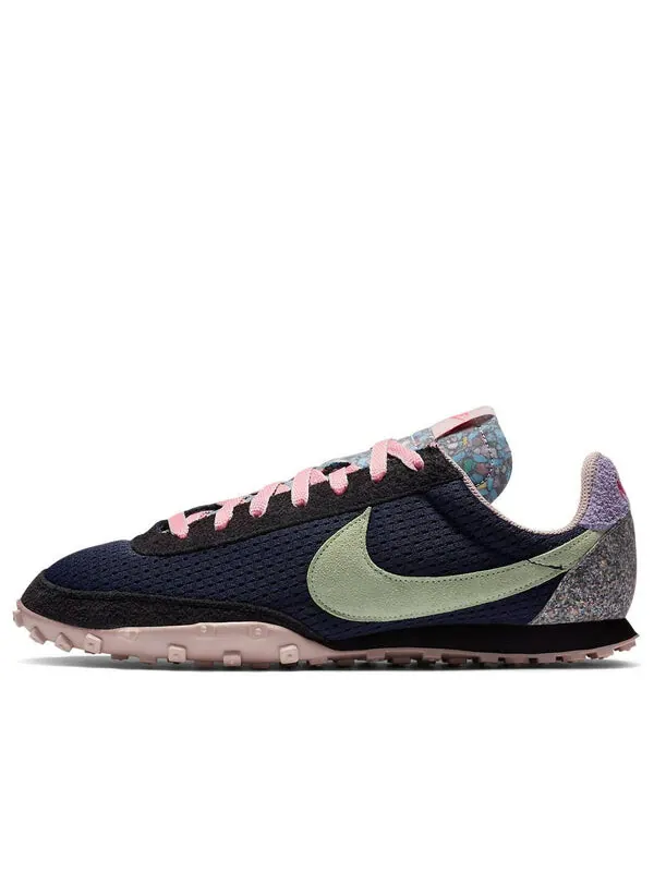 Кроссовки вафельные гонщики Nike — изображение 1 из 4, синий, розовый, зеленый