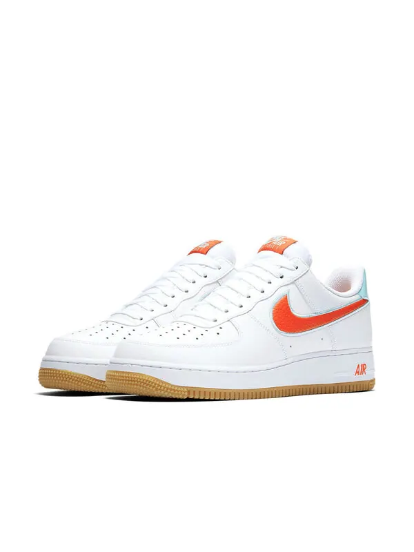 Кроссовки air force 1 низкие Nike — изображение 3 из 4, белый/красный