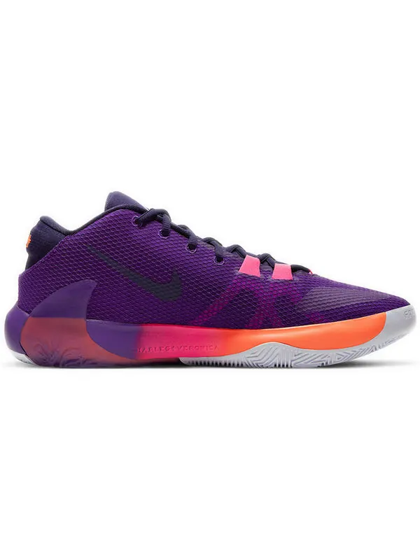 Кроссовки nba 2k20 x zoom freak 1 Nike — изображение 2 из 4, розовый/фиолетовый