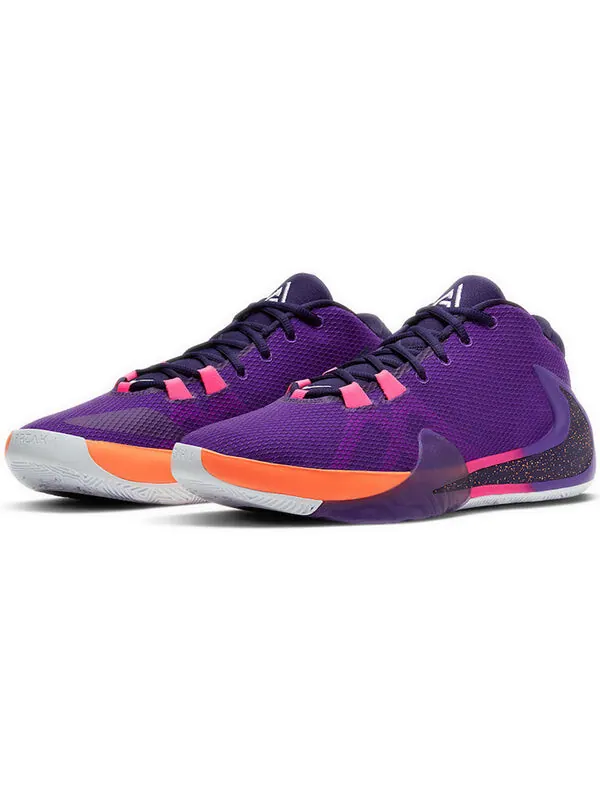 Кроссовки nba 2k20 x zoom freak 1 Nike — изображение 3 из 4, розовый/фиолетовый