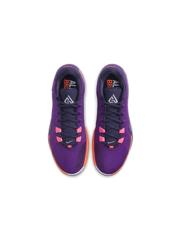 Кроссовки nba 2k20 x zoom freak 1 Nike — изображение 4 из 4, розовый/фиолетовый
