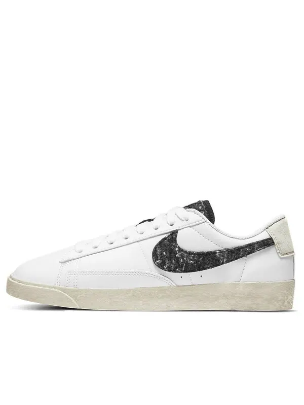 Кроссовки блейзер низкий se Nike — изображение 1 из 4, белый/черный