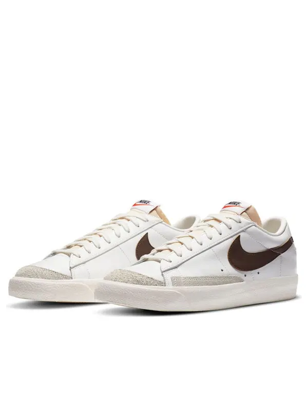 Кроссовки blazer low '77 vintage 'white chocolate' Nike — изображение 3 из 4, белый//белый