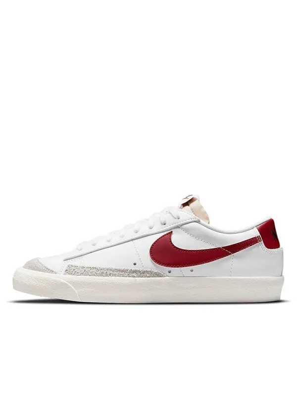 Кроссовки blazer low '77 vintage 'team red' Nike — изображение 1 из 4, белый/красный