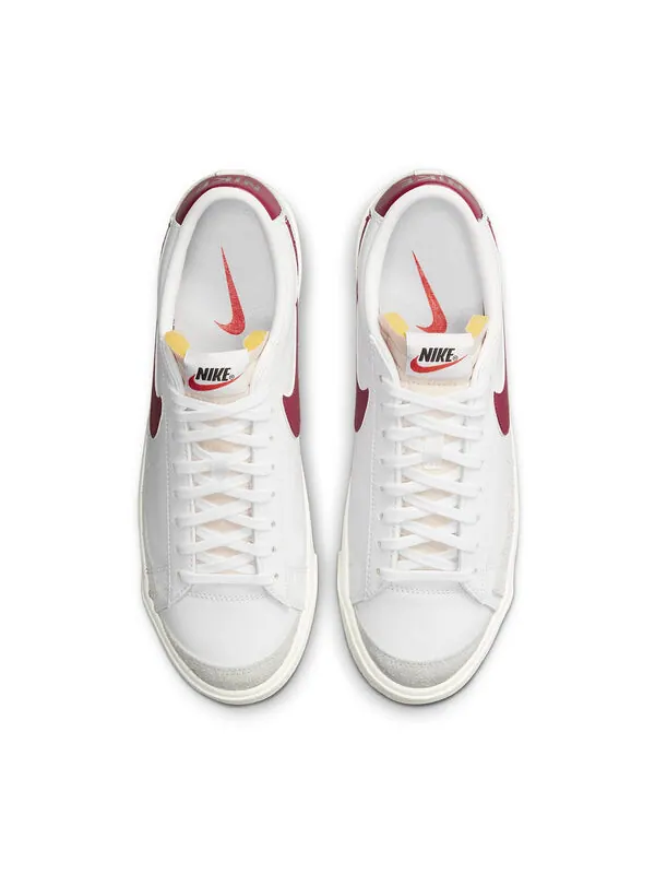 Кроссовки blazer low '77 vintage 'team red' Nike — изображение 4 из 4, белый/красный