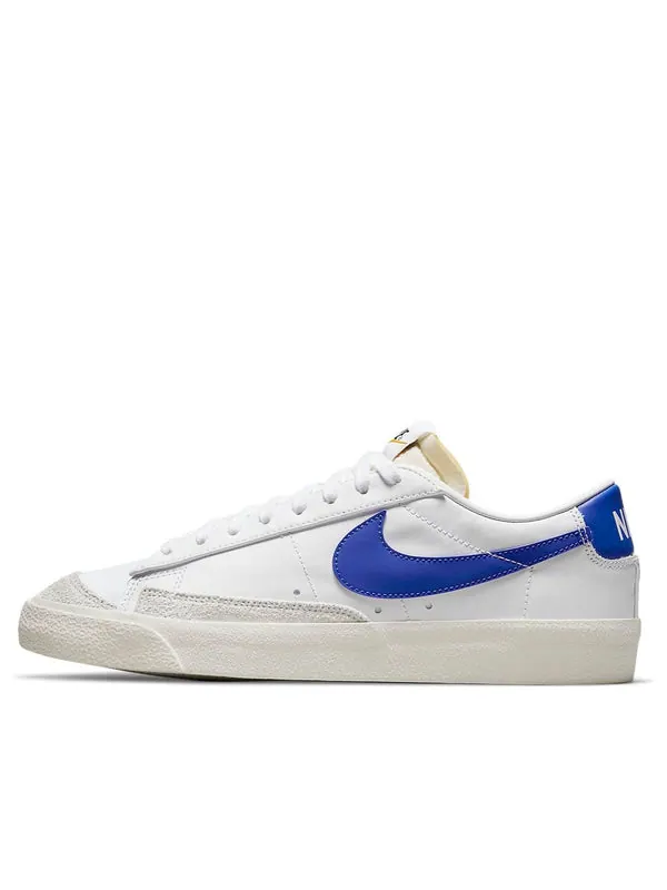Кроссовки blazer low '77 vintage 'white hyper royal' Nike — изображение 1 из 4, белый
