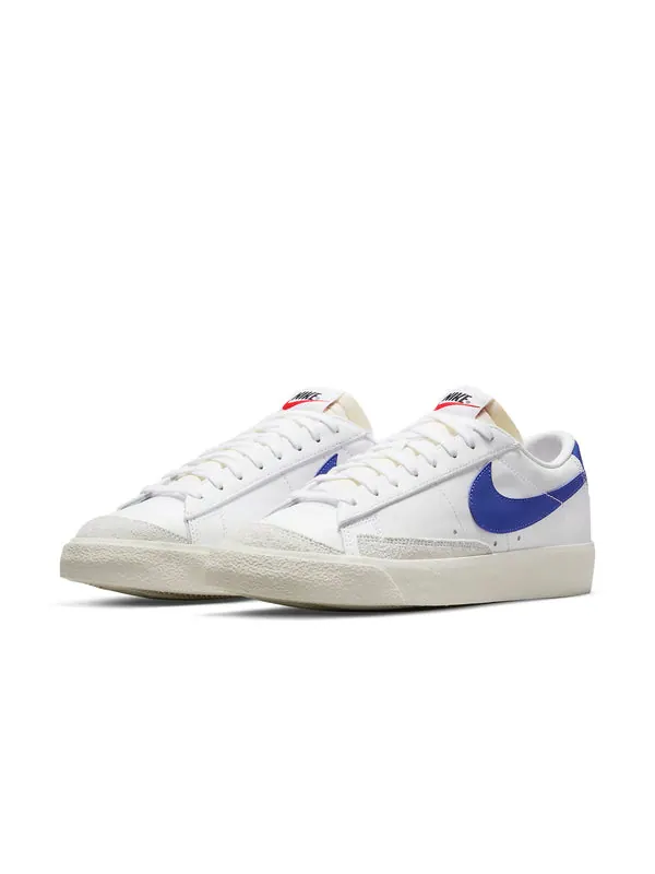 Кроссовки blazer low '77 vintage 'white hyper royal' Nike — изображение 3 из 4, белый