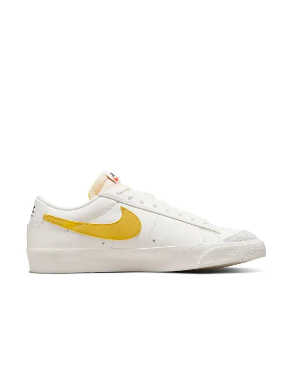 Кроссовки blazer low '77 vintage 'sail multi' Nike — изображение 2 из 4, белый/фиолетовый/желтый